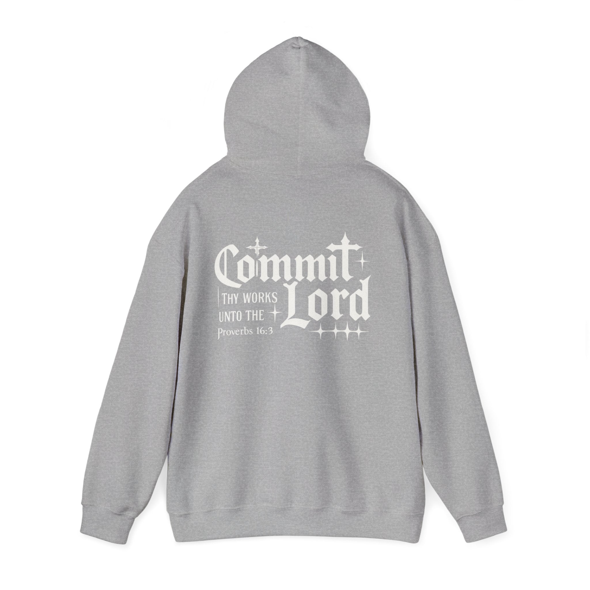 Hooded sweatshirt - Commit to the Lord