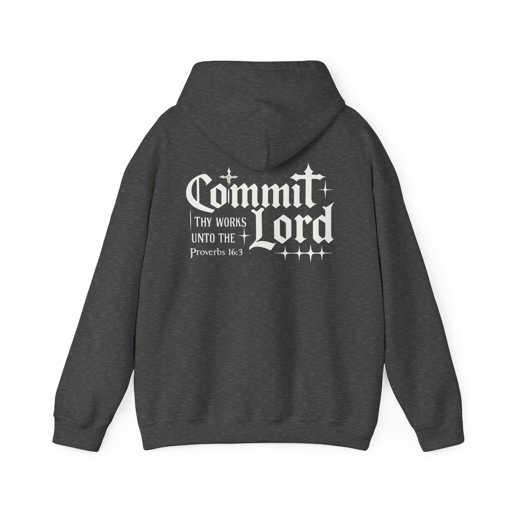 Hooded sweatshirt - Commit to the Lord