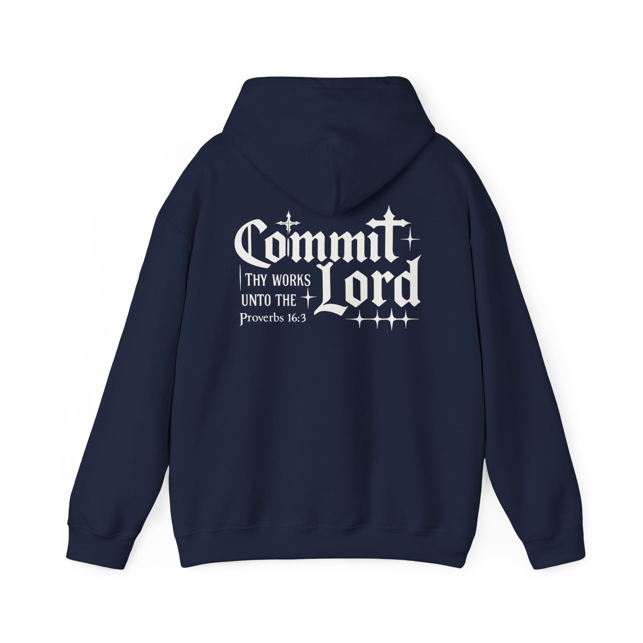 Hooded sweatshirt - Commit to the Lord