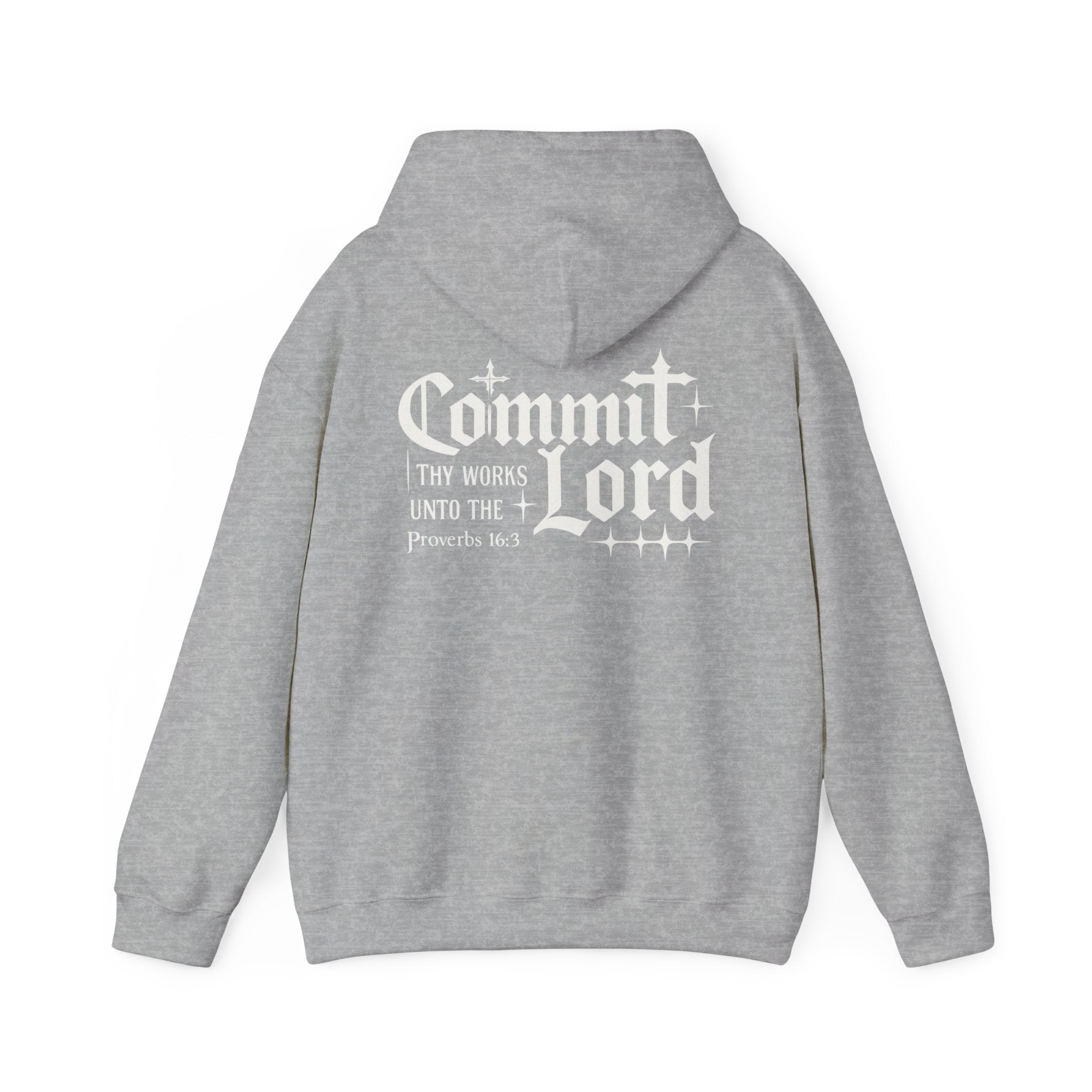 Hooded sweatshirt - Commit to the Lord
