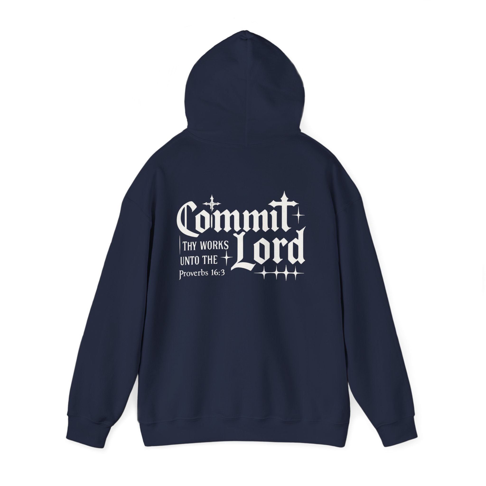 Hooded sweatshirt - Commit to the Lord